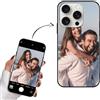 Yoedge Cover Personalizzata per iPhone 16 Pro Max 6,9 Personalizzato con Foto Immagine Testi Disegni Custodia Personalizzabile Regalo Album Personalizzabili Nero Case per iPhone 16 Pro Max