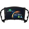 YUNTX Android 14 Autoradio adatto per Nissan Juke (2010-2017) YF15 Infiniti ESQ (2011-2017)- GPS 2 Din - Supporta DAB/Controllo del Volante/BT 5.0 / WiFi / 4G / CarPlay/USB/Mirrorlink