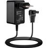 Guy-Tech Adattatore a 2 poli 12,6 V AC/DC per VLTOND PZ0-18 PZ018 11,5 V 5200 mAh batteria agli ioni di litio senza fili automatico robot da piscina 12,6 VDC 1,8 A alimentatore di rete + spina EU