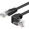 YSJJZRL Cavo Ethernet Cat6 Su/Giù/Sinistra/Destra 90 Gradi RJ45 Cat 6 Cavo Internet per Router Laptop ecc (2M,Giù)