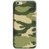 Mixroom - Cover Custodia Back case In TPU Silicone Morbido Per Apple iPhone 6 6s Fantasia Militare Fantasia Tela M729