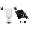 HIGH FLYING Supporto per cellulare Fiesta MK7 2009-2016, solo per uso verticale (argento)