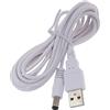 YUGSHNKFC Cavo di alimentazione DC5V USB 2.0 maschio a DC5.5mm X 2.5mm Maschio Cavo di alimentazione per router, luce LED, altoparlante 1M / 2M3M Cavo