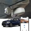FITCAMX Dash Cam Compatibile con Mercedes-Benz GLE 350 400 300d 550e 4MATIC Sport Utility 4D 2016 2017 2018 2019 (W166) (Modello A) 4K UHD Video WiFi Built-in OEM Look mappa flash da 64 GB