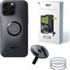 SP CONNECT Micro Stem Bundle | SPC+ | per iPhone 16 Pro Max | Supporto per cellulare per manubrio bici | Supporto per smartphone da bici | supporto per cellulare