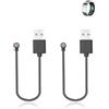 yystao (2 pezzi) Cavo di ricarica per IUHFSIFS Smart Ring WUCANG, stabile cavo di ricarica USB magnetico compatibile con IUHFSIFS