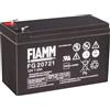 FIAMM Batteria al piombo ricaricabile 12V 7.2Ah Terminale 4.8 mm FIAMM