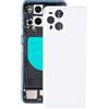 Generic Pannello posteriore in vetro compatibile per Oppo Find X3 Pro Modello CPH2173 - Coperchio posteriore della batteria (bianco)