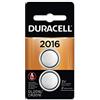 Duracell DL2016B2PK Batteria a bottone al litio, 2016, confezione da 2