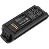 TECHTEK Batteria 3300mAh compatibile con [Zebra] MC2180, MC22, MC2200, MC220J, MC27, MC2700 sostituisce BT-00418, BTRY-MC2X-35MA-0, BTRY-MC2X-35MA-01, BTRY-MC2X-49MA-01