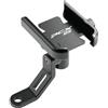 PNJDHGJFT Porta Cellulare Moto Per Hon@&da PCX 125 Supporto Per Telefono PCX 125/150/160 Accessori 2019-2025 Supporto Per Telefono Da Moto In Lega Di Alluminio(NN-6)