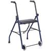 Moretti ROLLATOR ACCIAIO 2 RUOTE 2 PUNTALI CON SEDILE cod.art. RP682 - RA-215151N