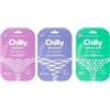 Chilly Set Maschere Intime, Mix Lenitiva-Idratante-Rinfrescante, con Vitamina B5, pH 5.5 .