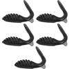 IWOWHERO 5 Pezzi Naselli per Occhiali da Sole Sportivi, Supporto Nasale in Pvc e Acciaio Inossidabile, Design Integrato Anti Scivolo, per Sport di Resistenza e Maratone
