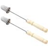 HouseVibe 2X 2Pcs Cupping Torcia Fuoco Cupping Stick In Acciaio Inox Bastone di Accensione Cinese Acupoint Massaggio Strumento Vacuum Cupping Terapia Kit