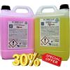 ECOBOLLE OFFERTA -30%: Detersivo per Lavatrice e Lavapavimenti Olimpia, Super Profumati e Concentrati 10KG