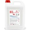 EKO MADE IN ITALY Tutochimica BIL 25 - Detergente Disincrostante WC 5L - Disincrosta, Smacchia e Deodora, Professionale