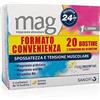 Mag Ricarica, Integratore Alimentare A base di Magnesio Pidolato, Magnesio Ossido e Vitamina B6 Contro la Stanchezza Mentale e Fisica, Senza Glutine e Senza Lattosio, 10+10 Bustine Aroma Limone