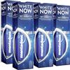 Mentadent 6x dentifricio Mentadent White Now Original Sbiancante - 6 Dentifrici da 75ml ognuno