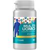 Supravit Multi Uomo, Integratore Alimentare a base di vitamine, minerali e nutrienti, per uomini. 60 compresse. Multinutriente. Integratore per uomo. Trattamento di 2 mesi.