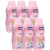 Artsana Chicco Sensitive Fiori Delicati Ammorbidente Concentrato, 180 Lavaggi, Formato Scorta, per Tutti i Capi del Bambino, Ipoallergenico senza Coloranti, 0+ Mesi, 6 Confezioni x 750 ml