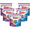 Dixan DISCS 4in1 Color Detersivo Lavatrice (45 Lavaggi), Capsule lavatrice per colori vivaci, pulizia profonda del bucato e freschezza igienica per la lavatrice, Rimuove le macchie da 20°C