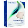 Eurofarm Euroderm Foam Plus (cm 15 x 15) Medicazione Sterile con Bordi Adesivi in Schiuma di Poliuretano, Altamente Assorbente, Pronta all'uso, 5 Pezzi