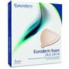 Eurofarm Euroderm Foam Plus Sacral- Medicazione Sterile in Schiuma di Poliuretano per Area Sacrale, 22 cm x 22 cm, Bordi Adesivi, Pronta all'Uso. 3 Pezzi