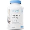 Osavi Olio MCT 1000 mg - 120 capsule morbide | Alta concentrazione di acidi caprilici (C8) e caprinico (C10) | 100% olio di cocco, senza olio di palma, confezione ecologica in BioPET