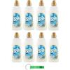 Beni Culinari 8 X Soft Ammorbidente Concentrato Classic Blue, ammorbidente concentrato, 30 lavaggi, 750 ml + portachiavi Beni Culinari