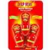 Deep Heat THREE PACKS of Deep Heat Muscle Massage Roll-On Lotion 50ml…