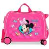 Disney Minnie Happy Helpers Valigia per bambini Rosa 50x38x20 cms Rigida ABS Chiusura a combinazione numerica 34L 2,3Kgs 4 Ruote Bagaglio a mano