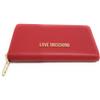 MOSCHINO Portafoglio donna Love zip around ecopelle rosso A25MO08 JC5700 ROSSO
