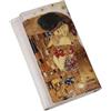 Goebel Artis Orbis Gustav Klimt - Portachiavi Il bacio 6 x 10 cm, Multicolore, 10x6x1,5 cm, Astuccio portachiavi