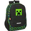 safta MINECRAFT TNT - Zaino scuola per bambini, ideale per bambini di diverse età, comodo e versatile, qualità e resistenza, 32 x 16 x 44 cm, multicolore, M, Casual