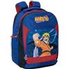 Franco Cosimo Panini Fcp - Naruto Con Interno Organizzato (Blue) Zaino Scuola Unisex Bambini E Ragazzi, Taglia unica