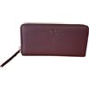 Pash Bag PORTAFOGLI DONNA A 2 SOFFIETTI CHIUSO DA ZIP 8 card BRIGITTE (Bordo)