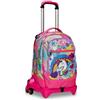 SJ GANG STYLE JAM GANG JACK 3WD Trolley, Unisex - Bambini e ragazzi, Rosa, Taglia unica