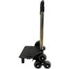 Klaisy Zaino Trolley 6 Rolling Bagagli Carrelli Carrello Pieghevole Carrello Multifunzionale Mano Carrello per Borse Scuola Borsa Pet, Uno
