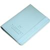 LANANAI Borsa per passaporto in pelle PU Custodia per passaporto in pelle anti-magnetica Porta passaporto Custodia per passaporto Mini custodia per passaporto, Azzurro, 11 x 0.7 x 14.7 cm, Casual