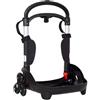 Seven Carrello Trolley Portazaino Be Box Flex 3 Ruote, Nero, Accessori Zaino, Scuola Elementare, Per Bambina e Bambino
