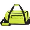 American Tourister Urban Groove UG23 - Borsa sportiva (59 cm) - Borsone sportivo con scomparto scarpe, Smart Sleeve & tracolla rimovibile - 47L - Nero/Verde (Black/Lime Green)