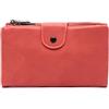 MISAKO Fulvia portamonete grande Donna - Fulvia Corallo 11x3x19cm