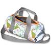 LOQI Dinosaur Skeleton Reflective Medium Weekender, Argento, Contemporaneo, argento, Contemporaneo