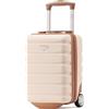 Flight Knight Valigie Rigide in ABS leggere a 2 ruote - Bagaglio a mano approvato per oltre 100 compagnie aeree come British Airways, Ryanair e easyJet, valigia da cabina 40x20x25cm