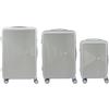 Convector Set 3 Trolley Da Viaggio, Valigie Rigide in Tre Dimensioni Con Ruote Girevoli a 360°, Lucchetto TSA e Struttura in ABS Doppio Strato, Antigraffio e Antiurto
