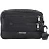 Armani Exchange Giacca da uomo Sustainable Double Front Zip Beauty Case, Nero, taglia unica, Beauty case
