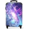 NoBoringSuitcases.com Valigia Bambini 55x40x20 cm - Cielo Stellato