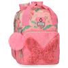 Enso Beautiful Nature Zaini, Zaini Scuola, Zaini per bambini, Include Pompon Decorativo, Vari Scompartimenti, Rosa, Rosa, Taglia unica, Zaino asilo