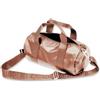 LOQI METALLIC Rose Gold Medium Weekender, Rosa, m, Tasca per carta d'identità